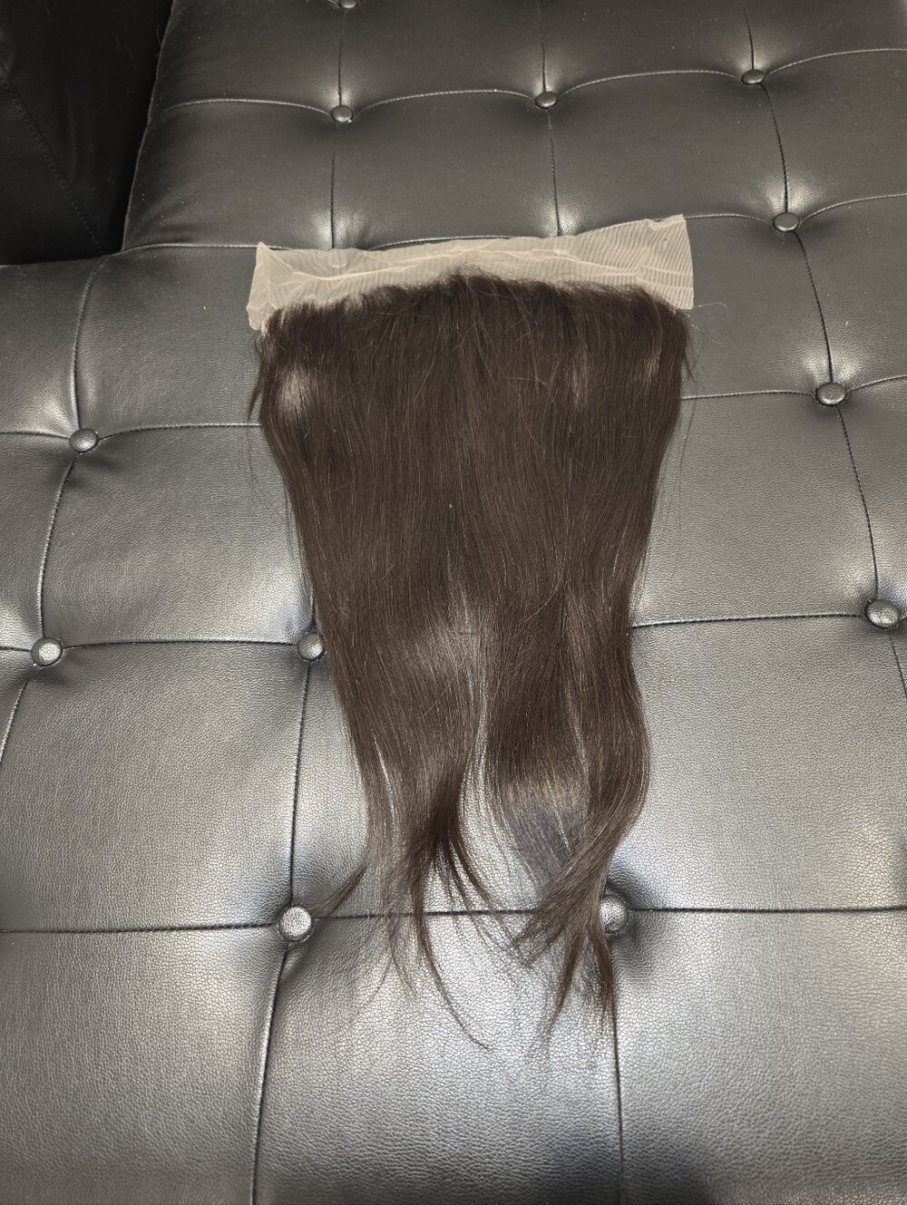 16" Raw Virgin Burmese Straight 13x4 HD Lace Frontal
